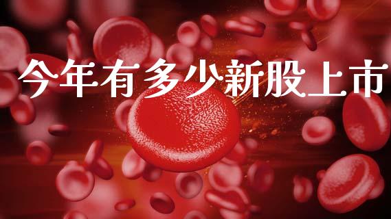 今年有多少新股上市_https://m.jnlaobingbanjia.com_基金市场_第1张