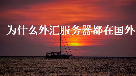 为什么外汇服务器都在国外_https://m.jnlaobingbanjia.com_金融监管_第1张
