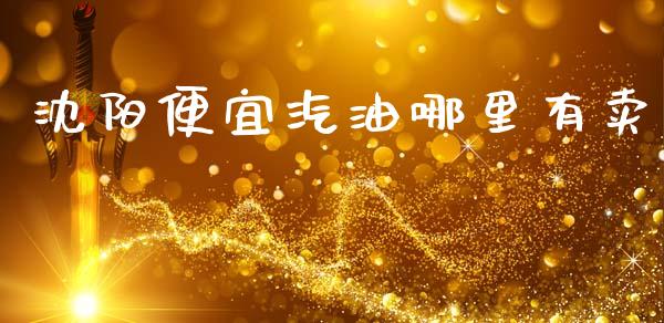 沈阳便宜汽油哪里有卖_https://m.jnlaobingbanjia.com_理财规划_第1张