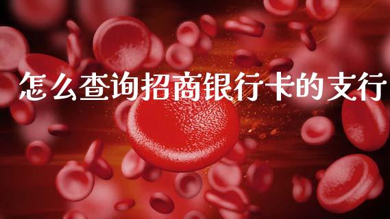 怎么查询招商银行卡的支行_https://m.jnlaobingbanjia.com_股市新闻_第1张