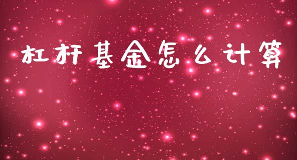 杠杆基金怎么计算_https://m.jnlaobingbanjia.com_区块链_第1张