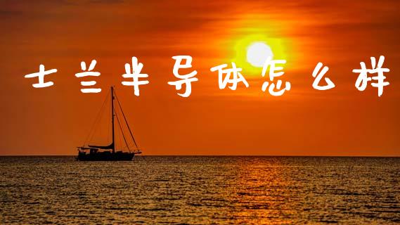 士兰半导体怎么样_https://m.jnlaobingbanjia.com_基金市场_第1张