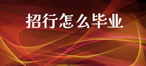 招行怎么毕业_https://m.jnlaobingbanjia.com_股市新闻_第1张