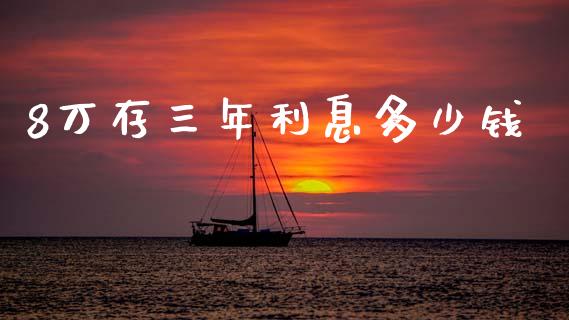 8万存三年利息多少钱_https://m.jnlaobingbanjia.com_区块链_第1张